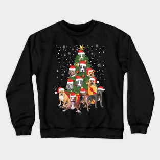 Pitbull Chirstmas Crewneck Sweatshirt